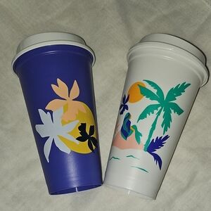 Starbucks 16oz Tumblers Cups NWOT